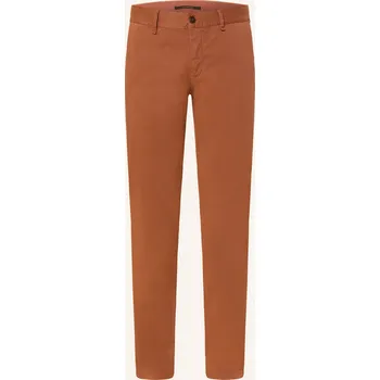 Pánské kalhoty Alberto Pánské Chino Kalhoty Lou-Gabardine Regular Fit, tmavě...