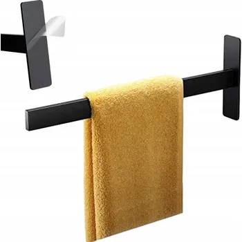 Držák na ručník ZÁVĚSNÝ DRŽÁK NA RUČNÍKY, STYLOVÝ DRŽÁK DO KOUPELNY - TYČ NA RUČNÍKY