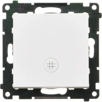 vypínač Vypínač křížový, s orientačním LED podsvětlením, řazení 7So, 10 A / 230 V~,, Simon 55 TW7L.01/111, bílá