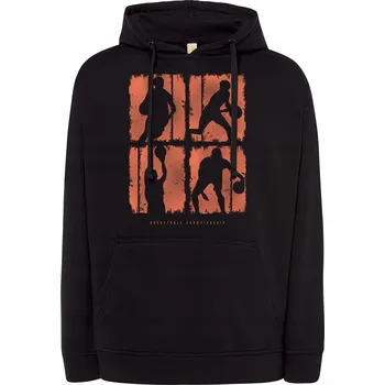 Pánská mikina Pánská MIKINA NA BASKETBAL BASKETBAL PRO HRÁČE A FANOUŠKY NBA, VELIKOST M