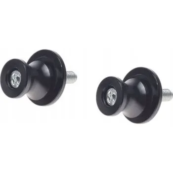 MOTOCYKLOVÉ ROLNY, držák kyvné vidlice pro zvedák M6 X 1, Černé