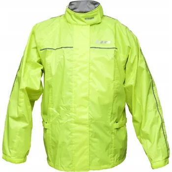 Moto bunda BIKETEC DEŠŤOVÁ BUNDA ŽLUTÁ FLUO M
