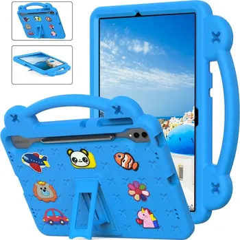 Příslušenství pro tablet VSECHNONAMOBIL 66750 FANY Dětský kryt na tablet pro Samsung Galaxy Tab S9 FE+ světle modrý