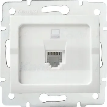Elektrická zásuvka Internetová zásuvka nástěnná Kanlux bílá
