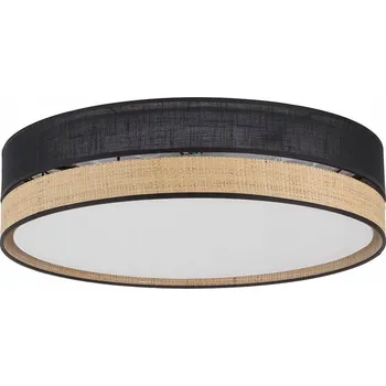 TK LIGHTING 4763 PAGLIA NEW BLACK STROPNÍ SVÍTIDLO / STROPNÍ SVÍTIDLO 45CM ČERNÁ PŘÍRODNÍ
