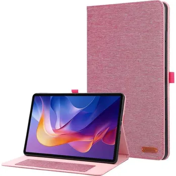 Pouzdro na tablet VSECHNONAMOBIL 129537 FABRIC Sklopný kryt pro Xiaomi Redmi Pad 2 Pro růžový