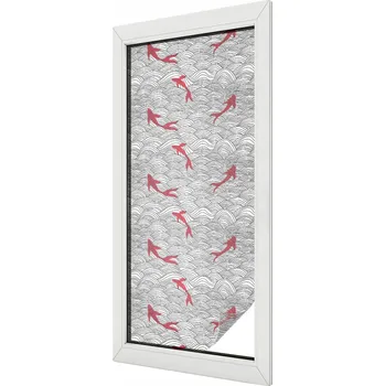 Okenní dekorace Hotová mléčná Fólie 116 x 50 cm