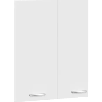 Kuchyňská linka zahrada-XL Závěsná skříňka "Lyon" bílá 60 x 31 x 60 cm, dřevěné podlahy 801268