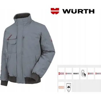 Moto bunda ZIMNÍ BUNDA WURTH MODYF STRETCH THERMORE GREY vel. M