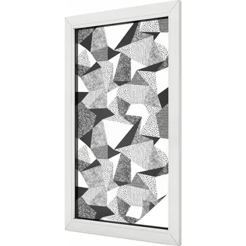 Okenní dekorace Hotová mléčná Fólie 100 x 50 cm