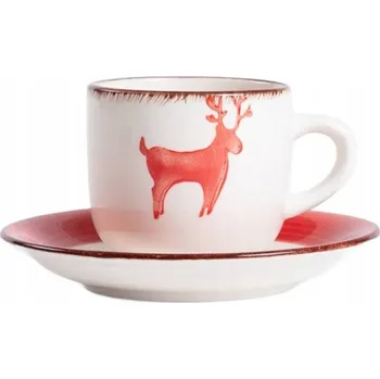 NULI Šálek s podšálkem s jelenem 0,25 l HOMLA