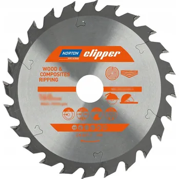 Řezný kotouč Kotouč norton pro řezání dřeva 160MMX20 T24