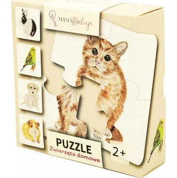Puzzle PUZZLE 4 DÍLNÉ DOMÁCÍ ZVÍŘATA