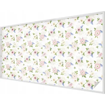 Okenní dekorace Samolepicí Fólie na Okno Mléčná Matná s Květinovým vzorem 200x116 cm