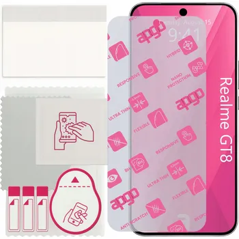 Pouzdro na mobilní telefon Sklo pro Realme GT8, alternativa tvrzeného skla, flexibilní