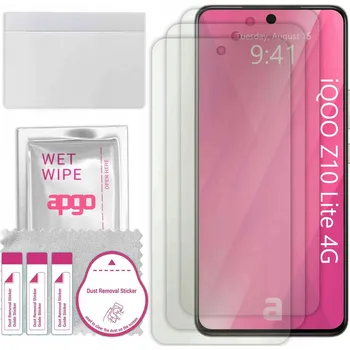 Pouzdro na mobilní telefon 3x MATNÁ hydrogelová Fólie pro iQOO Z10 Lite 4G