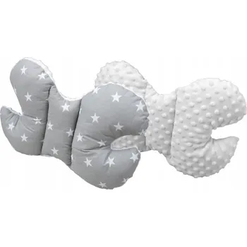 Polštář POLŠTÁŘ MOTÝLEK DO KOČÁRKU CESTOVNÍ ANTYSHOCK MINKY BABYMAM