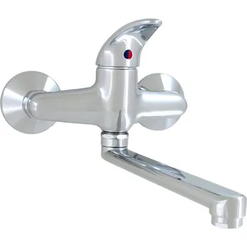 Vodovodní baterie TO 1846 DŘEZOVÁ s ramínkem R 20cm, rozteč 150 mm, CHROM