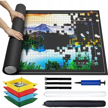 Puzzle Podložka pro skládání puzzle na 500-1500 dílků, podložka pod puzzle