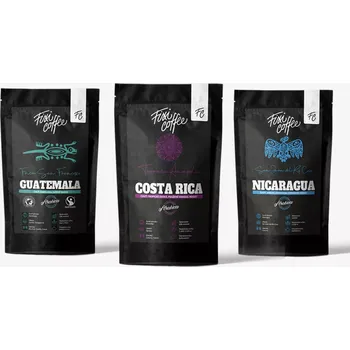 Káva Fixi Coffee, Střední Amerika – Malá cesta – degustační sada (3x100 g)