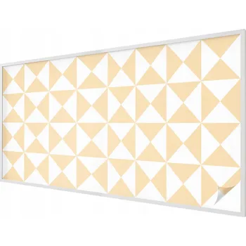 Okenní dekorace Dekorativní Fólie mléčná fólie Samolepicí Geometrické trojúhelníky 200x100