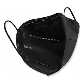 rouška Ochranná rouška Morain KN95 FFP2, Č. CE0598, 50 Kusů , černá