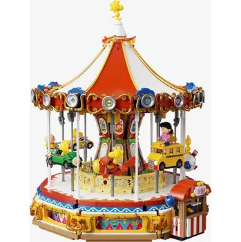 ostatní stavebnice Pantasy Stavebnice - Snoopy Carousel 38cm