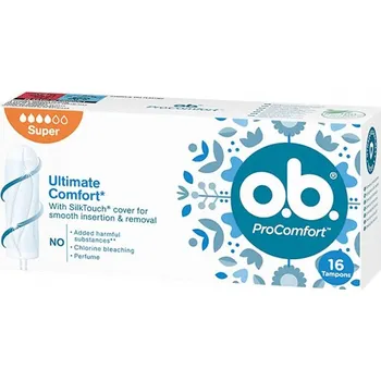 Menstruační tampony Tampony OB ProComfort Super 16 kusů
