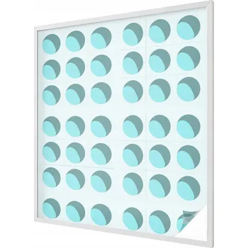 Okenní dekorace Hotová mléčná Fólie 116 x 100 cm