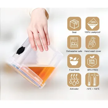 Dóza na potraviny Hermetické dózy na potraviny