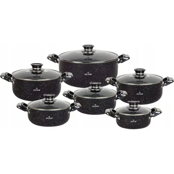 Sada nádobí Sada hrnců Zilner PREMIUM hliníková 12 ks