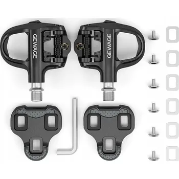 Pedál na kolo Lehké silniční nášlapné pedály z nylonu s kufry Gewage 306g