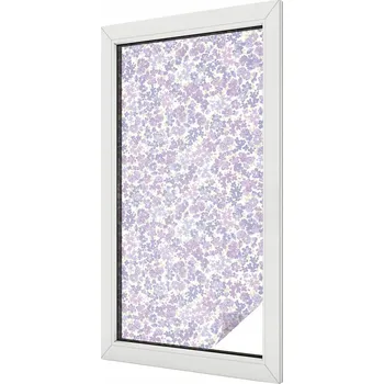 Okenní dekorace Fólie Samolepicí Mléčná Dekorativní Květinová lehkost 50x100