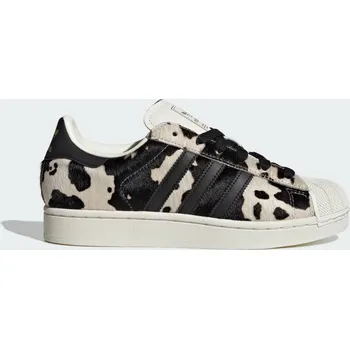 Dámské tenisky Unisex boty Adidas Superstar JP8164 černé krémové textilní retro 43 1/3