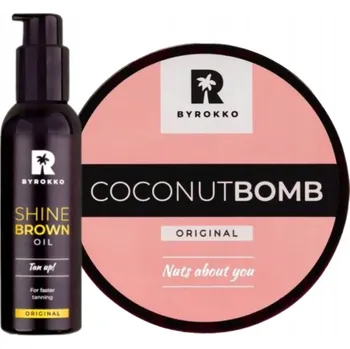 Přípravek na opalování Byrokko Kokosová Bomba + Opalovací Olej