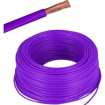 elektrický kabel Kabel LgY 1 x 1,0 FIALOVÝ (FIOLET)