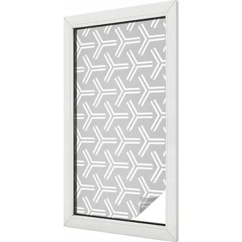 Okenní dekorace Hotová mléčná Fólie 100 x 50 cm