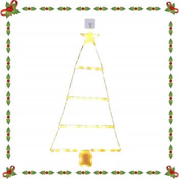 Vánoční dekorace VÁNOČNÍ OSVĚTLENÍ NA STROMEČEK na stromeček, bílá teplá, pro vnitřní i venkovní použití