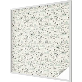 Okenní dekorace Hotová mléčná Fólie 100 x 100 cm