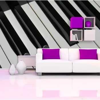 Tapeta Sablio Tapeta Klávesy piana - 125x75 cm