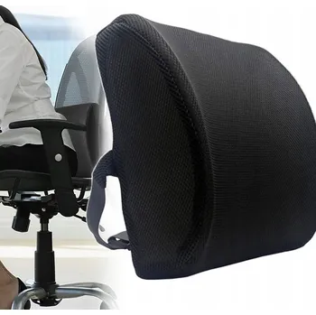 Polštář POLŠTÁŘ NA OPĚRADLO PRO KANCELÁŘSKOU ŽIDLI, ERGONOMICKÁ POLŠTÁŘ PODUŠKA