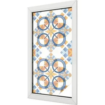 Okenní dekorace Hotová mléčná Fólie 100 x 50 cm