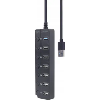 USB hub Gembird UHB-U3P1U2P6P-01 USB Hub 7 portů