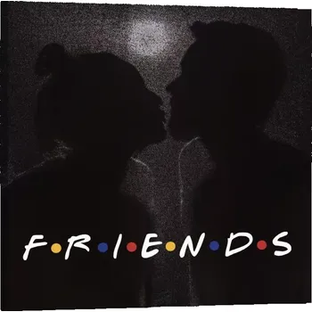 Obraz Sablio Obraz Seriál přátelé FRIENDS Polibek - 50x50 cm