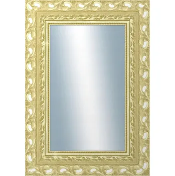 Zrcadlo Zrcadlo DANTIK nástěnné obdélníkové, rám dřevo, 500 x 700 mm