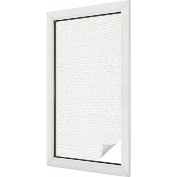 Okenní dekorace Hotová mléčná Fólie 100 x 50 cm