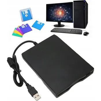 Mechanika EXTERNÍ DISKETOVÁ JEDNOTKA 3,5" USB SLIM FLOPPY DISK