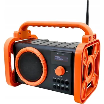 Radiopřijímač Síťové/bateriové rádio DAB+, FM Soundmaster DAB80or
