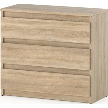 Komoda Stiv-Meble Šuplíková komoda Stivio 3 80 cm lamino