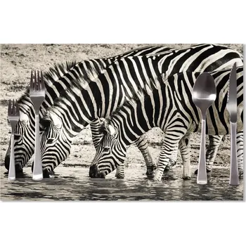 prostírání Sablio Prostírání Zebry u vody: 40x30cm